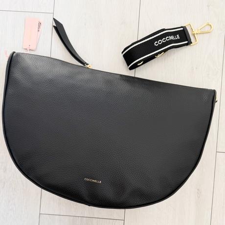 Coccinelle xl crossbody čierna, originál, doklad, coccinelle