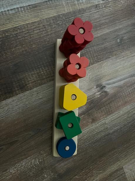 Logické drevené puzzle, 