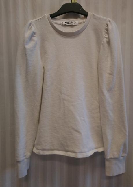 Dámska biela mikina, fb sister, xs, xs