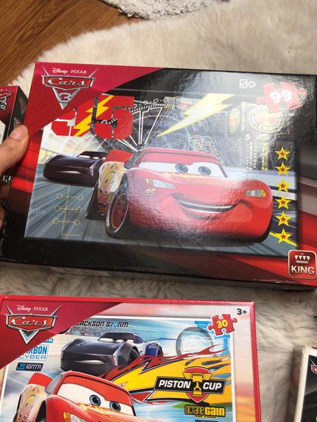 Puzzle mcqueen cars, 