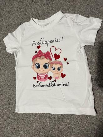 Tricko/ oznámenie súrodenca, 122