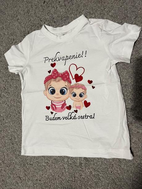 Tricko/ oznámenie súrodenca, 122