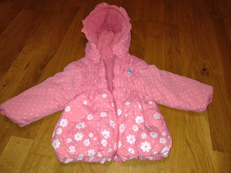 Zateplená bunda, h&m,80