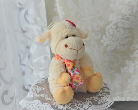 Plyšová ovečka so zvukom,