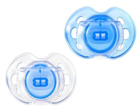 Tommee tippee cumlík c2n silikón air style 6-18m, , tommee tippee