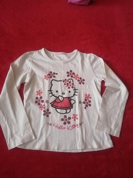 Dievčenské tričko, hello kitty,110