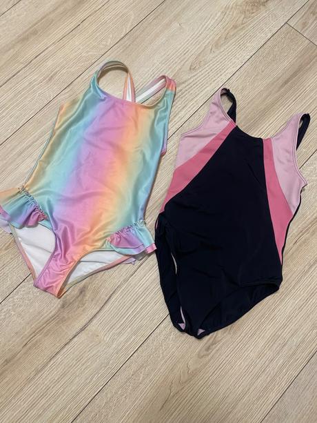 Jednodielne plavky 2ks zn.h&m, h&m,122