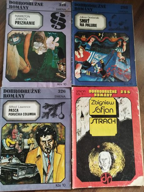 Dobrodružné časopisy 4 ks, 