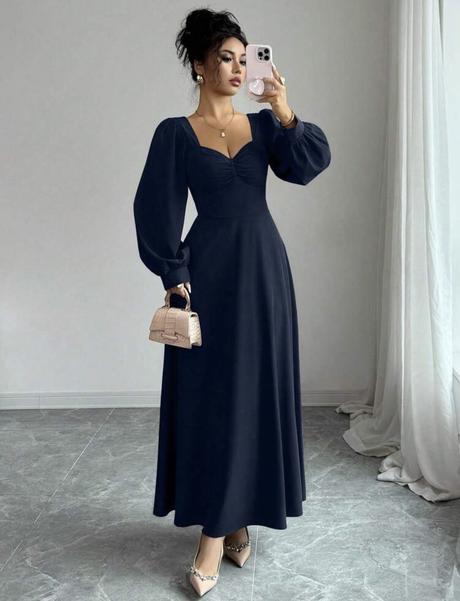 Šaty s rukavom, l / xl