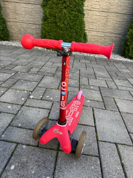 Kolobežka mini micro deluxe červená, v 2r+, micro