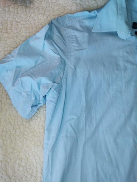 Pánske modré dlhé/krátke košele, 41