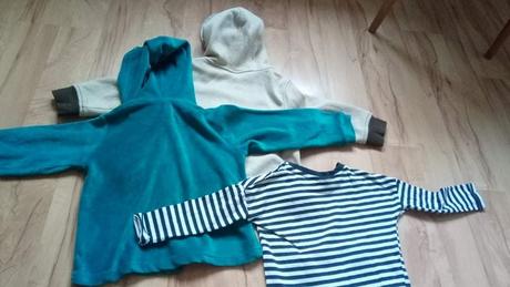 Mikinky + tričko dlhý rukáv - 86/92, impidimpi,86