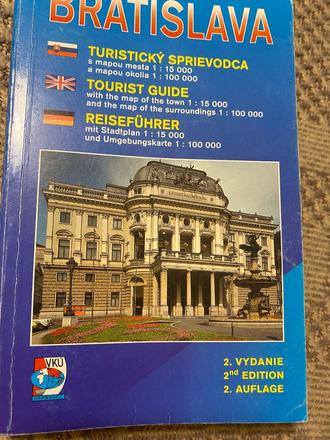 Bratislava turistický sprievodca,