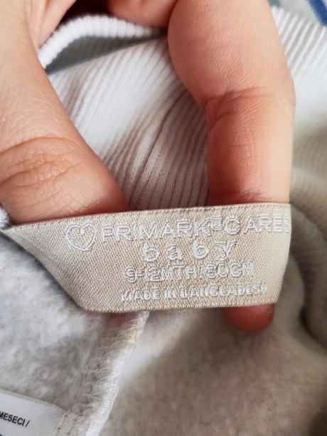 Tepláky, primark,80