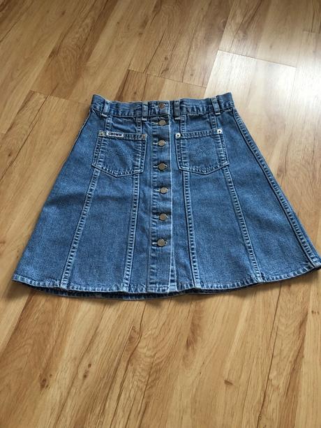 Rifľová sukňa crown, xs