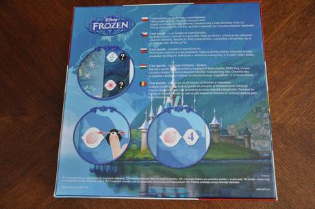 Puzzle 30 a hra 2v1 frozen, 