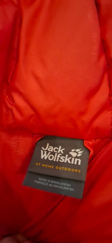 Zimná páperová bunda jack wolfskin, jack wolfskin,176