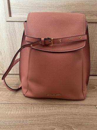 Krasny lososovy batoh michael kors, michael kors
