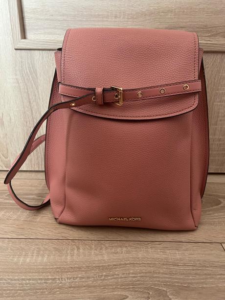 Krasny lososovy batoh michael kors, michael kors