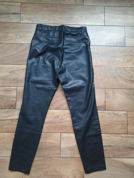 Kožené nohavice zara, zara,l