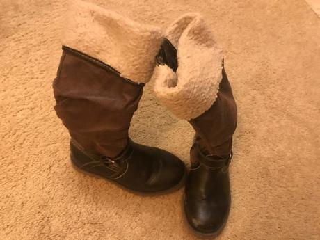 Posuvam čižmičky vysoké hnedé, 28