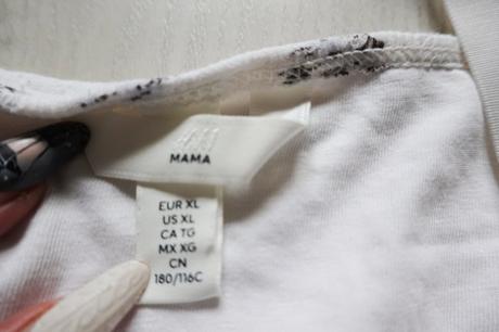 Tehotenský top h&m mama aj na kojenie, h&m,xl