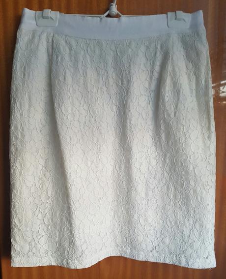 Oasis - krasna krajkova sukna, old navy,38