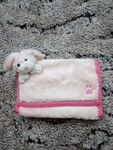 Plyšová detská peňaženka, 