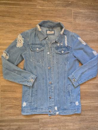 Rifľová bunda č.36, denim,36