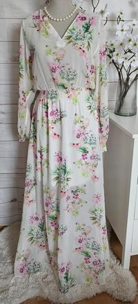 Krásne lahulinké šaty h&m, h&m,40