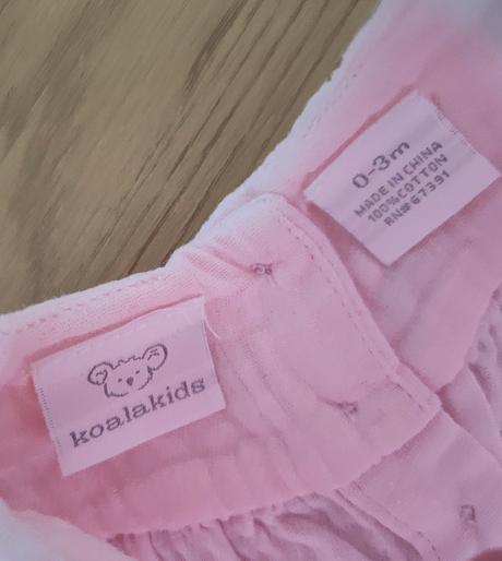 Mušelinová bluzočka, koala baby,62