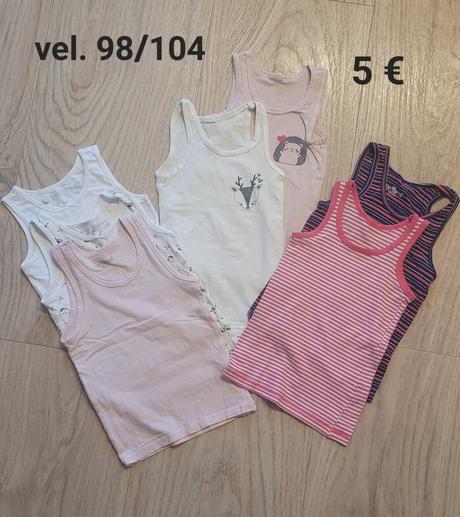 Tielka 7 ks vel. 98/104, 98