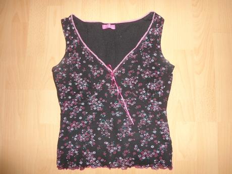 Cierno-ruzove tricko, xs