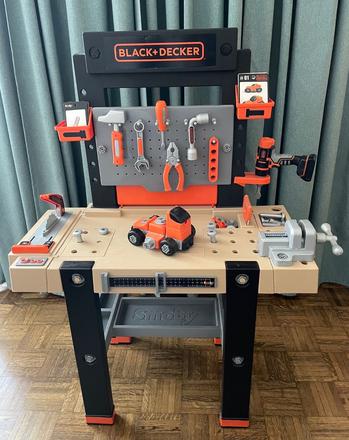 Pracovná dielňa black+decker smoby elektronická s, 