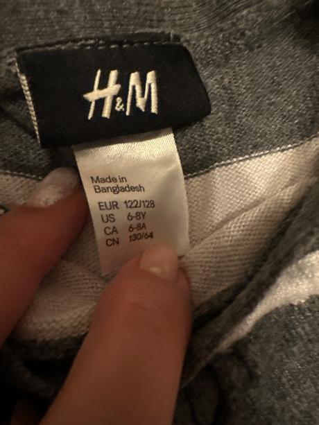 Pletené šaty, h&m,122