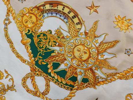 Kvalitná elegantná hodvabna šatka, xl