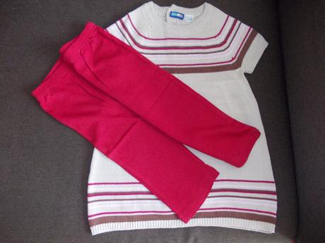 Štrikované šaty a legíny 86, lupilu,86