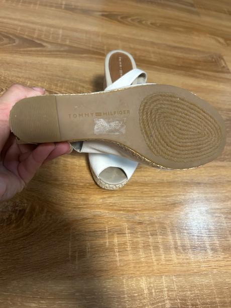 Sandalky, tommy hilfiger,38