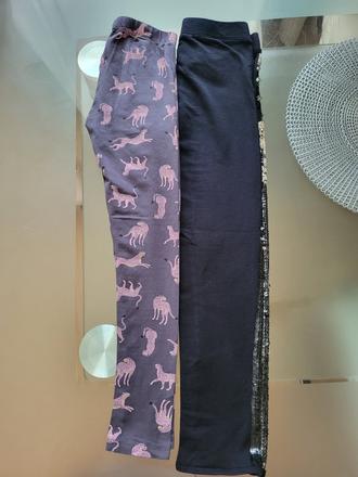 Legínky, h&m,128