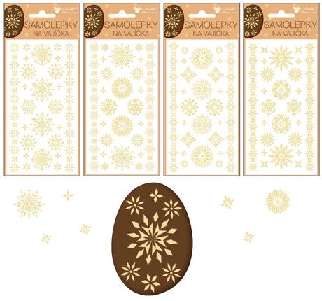 Samolepky na vajíčka,