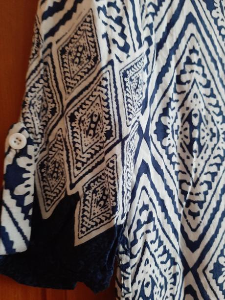 Letné šaty s potlačou ax, s