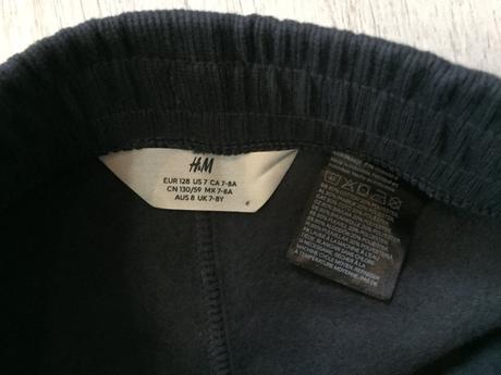 Chlapčenske teplaky 7-8 rokov, h&m,128