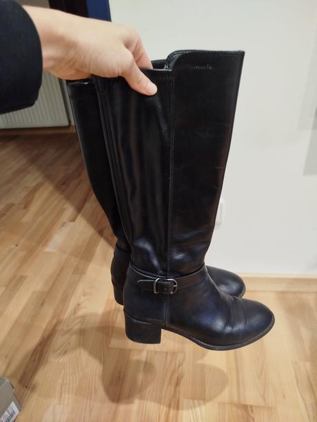 Kožené čižmy, tamaris,38