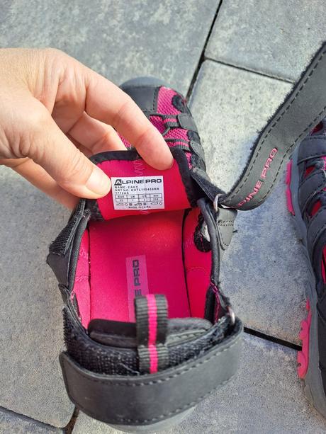 Predám športové sandále, alpine pro,33