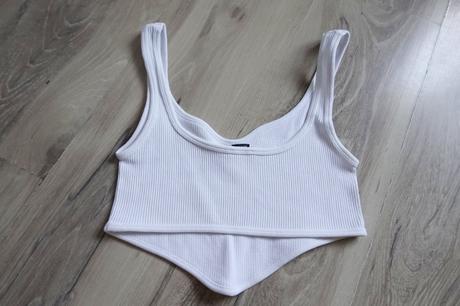 Vrúbkovaný top zara, zara,s