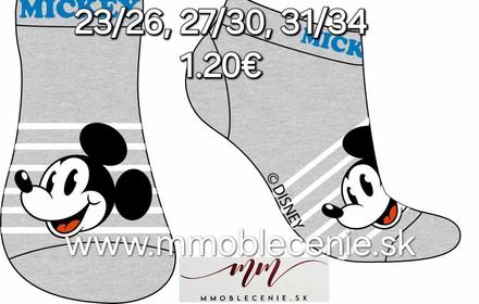 Ponožky mickey, disney,23 - 34