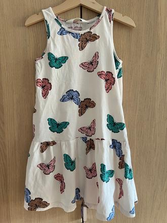 Šaty bez rukávov veľ.110/116, h&m,110