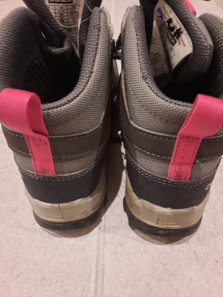 Turistické nepremokavé topánky, quechua,28