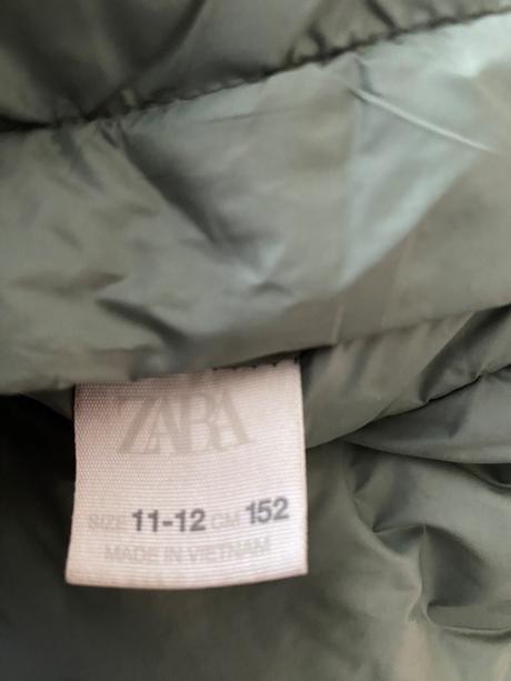 Obojstranná zimná bunda zara, zara,152