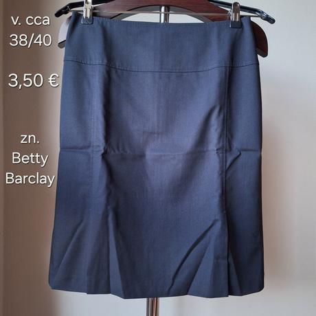 Sukňa po kolená zn. betty barclay, 38